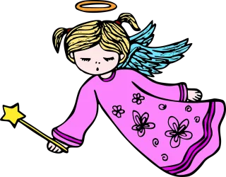Angel Wing Bethlehem Stickdatei