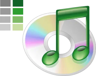 Icon Music Grades Stickdatei – Musik