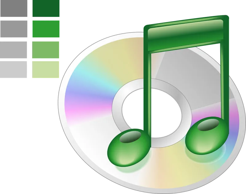 Icon Music Grades Stickdatei – Musik