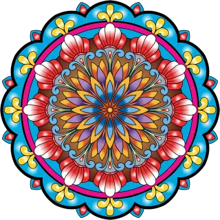 Floral Art Design Stickdatei