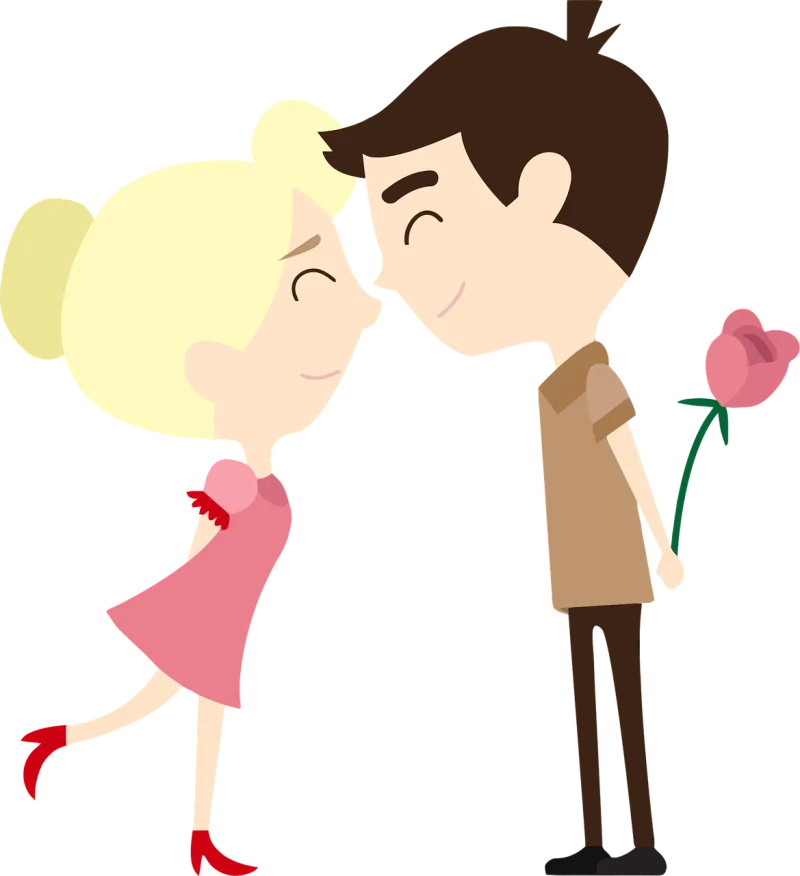 Couple Love Romance Stickdatei – Herzen & Liebe