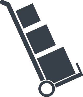 Delivery Transport Icon Stickdatei