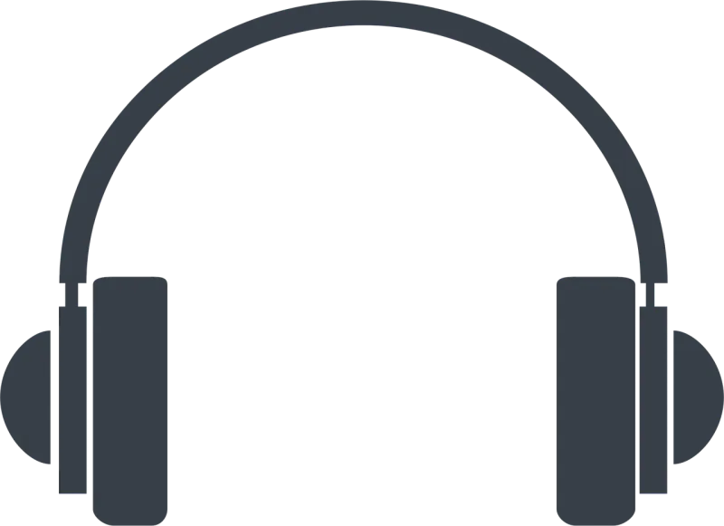 Icon Headphones Music Stickdatei – Musik