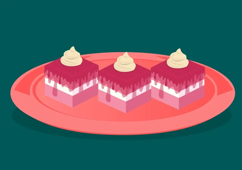Dessert Calories Cake Stickdatei – Essen & Trinken