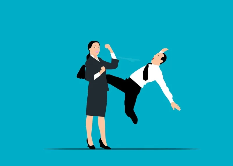 Harassment Fight Anger Stickdatei – Sport