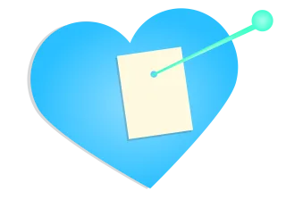 Heart Greeting card Valentine's day Stickdatei