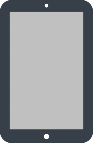 Tablet Mobile Icon Stickdatei – Natur