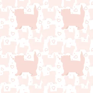 Hearts Kitten Valentine's day Stickdatei – Herzen & Liebe