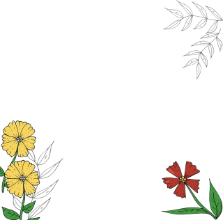 Flower Floral Nature Stickdatei