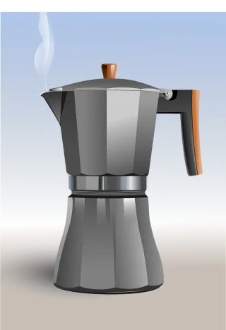 Coffee maker Hot Aroma Stickdatei