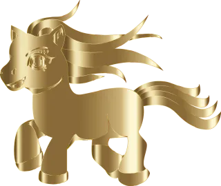 Pony Horse Nature Stickdatei