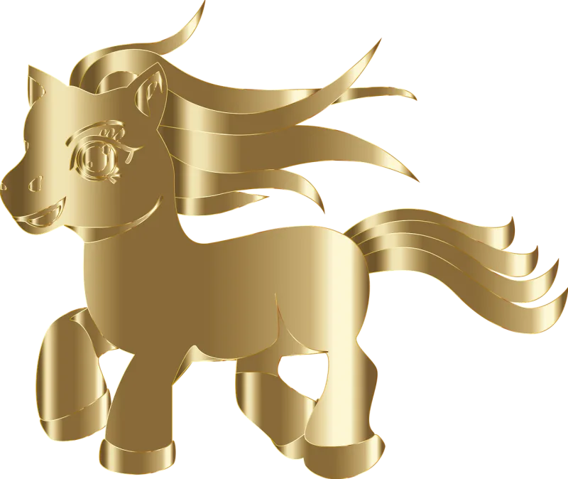 Pony Horse Nature Stickdatei – Tiere