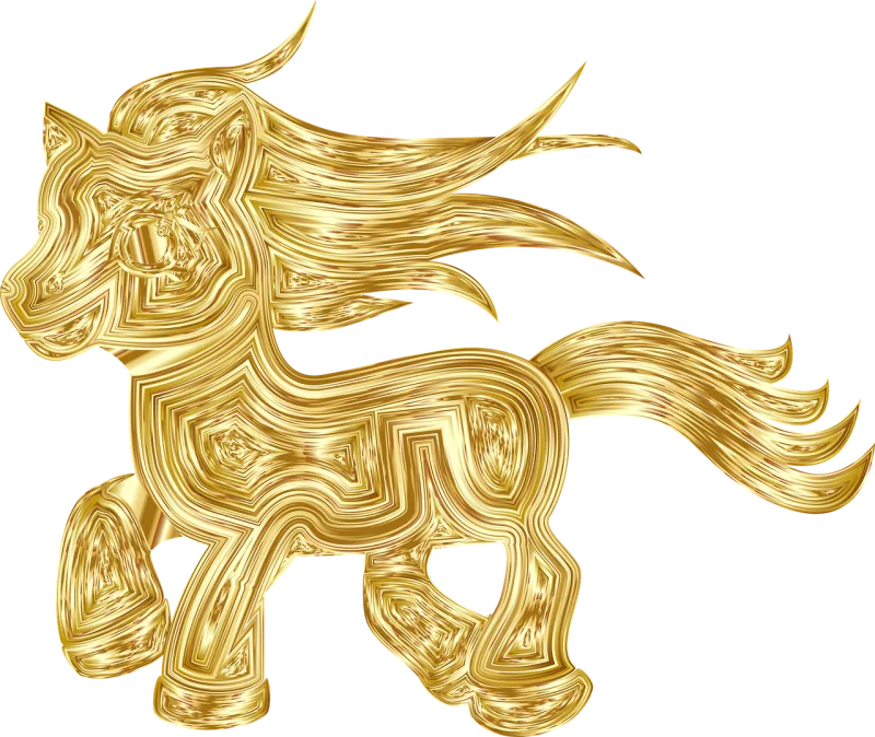 Pony Horse Nature Stickdatei – Tiere