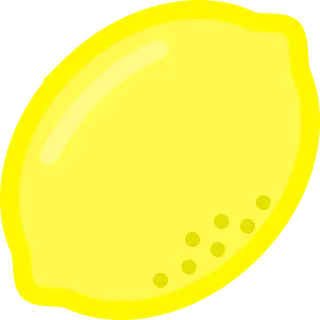 Lemon Citrus Fruit Stickdatei