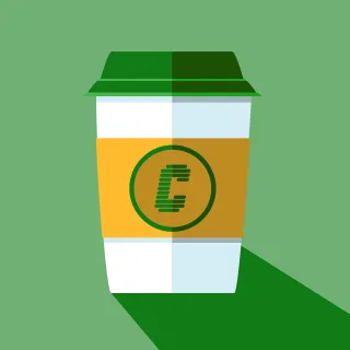 Coffee Coffee cup To-go cup Stickdatei