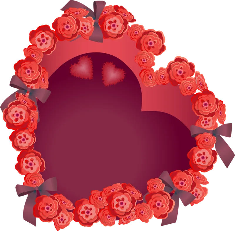 Valentine card Rose flower Rose Stickdatei – Weihnachten