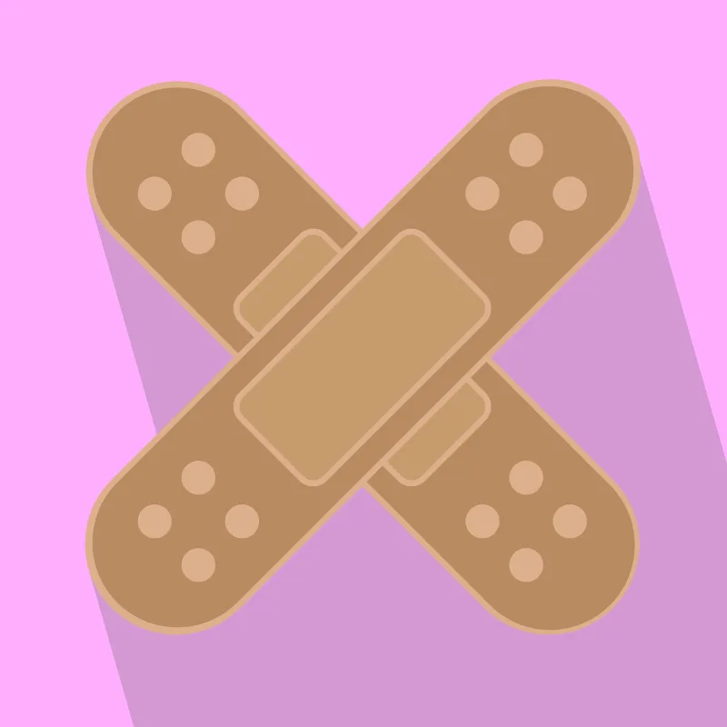Band-aids Bandage Band aids Stickdatei – Musik