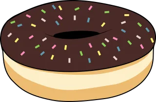 Donut Doughnut Glazed donut Stickdatei