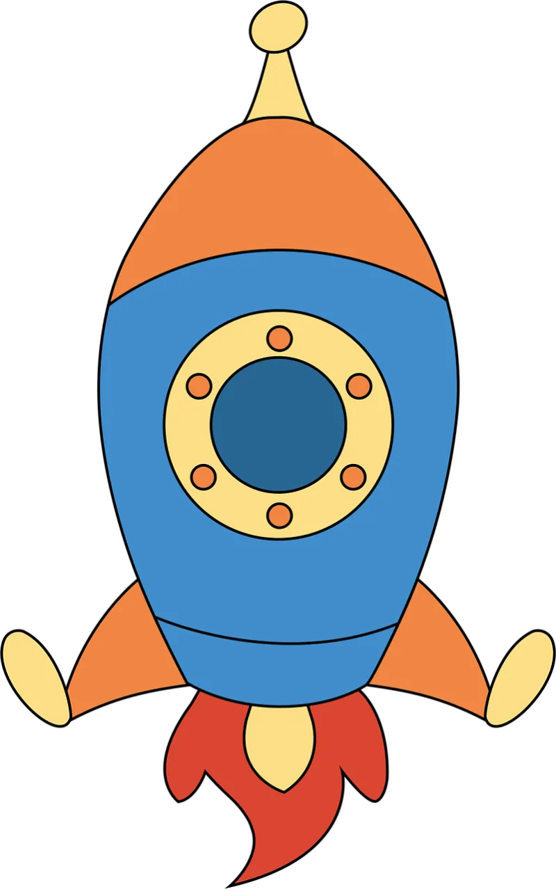 Rocket Spaceship Clip art Stickdatei – Kinder