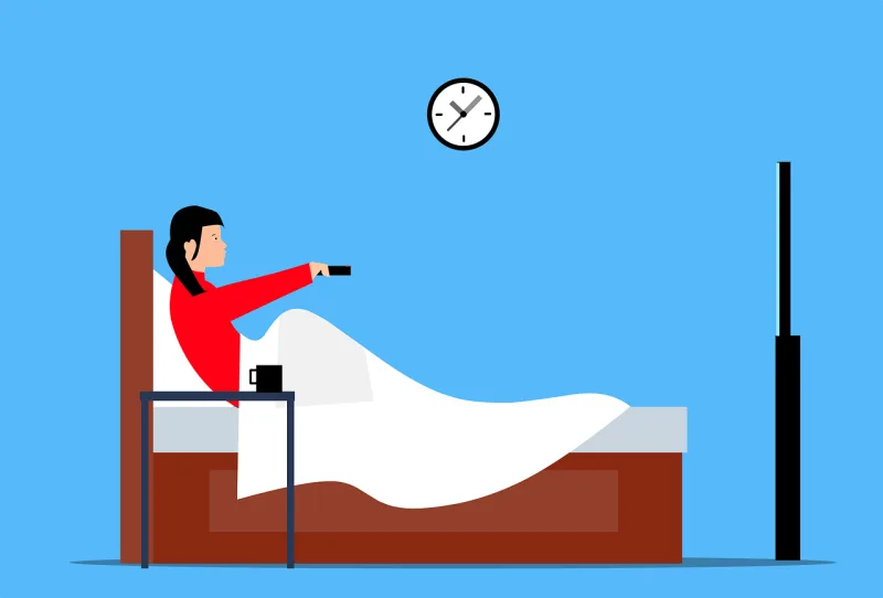 Insomnia Watch Bedroom Stickdatei – Essen & Trinken