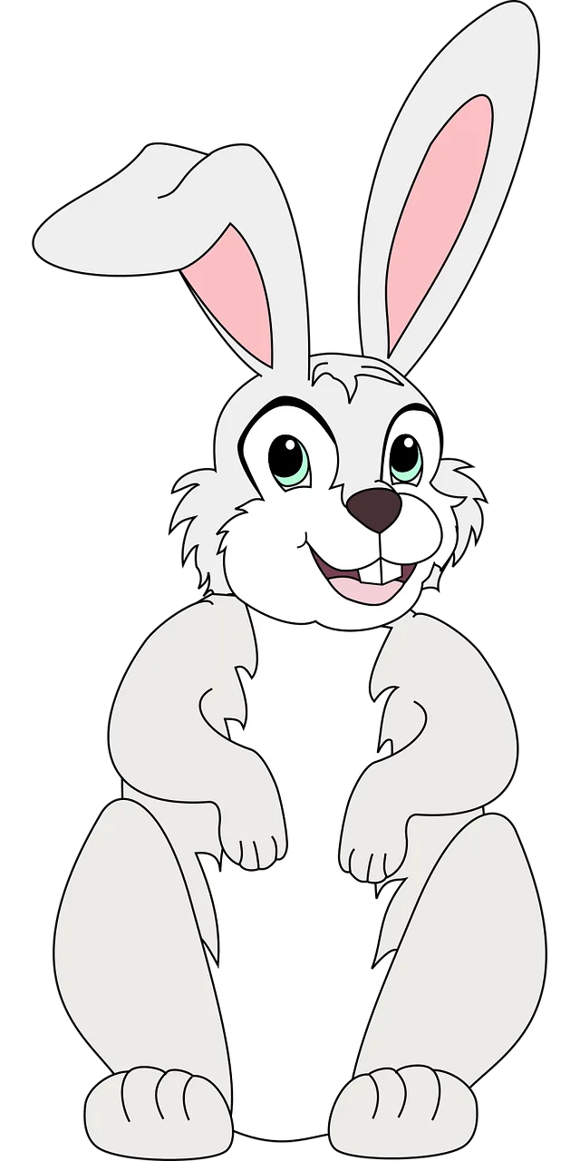 Easter Bunny Rabbit Stickdatei – Tiere