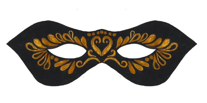 Mask Carnival Celebration Stickdatei – Kinder