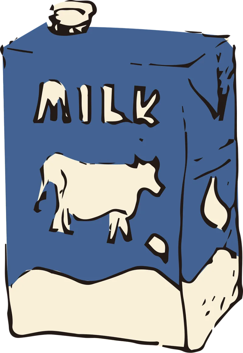 Milk Dairy Drink Stickdatei – Essen & Trinken