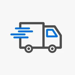 Icon Express Delivery Stickdatei – Fahrzeuge