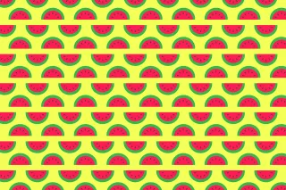Watermelon Pattern Beautiful wallpaper Stickdatei