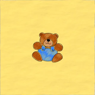 Teddy bear Bear Drawing Stickdatei