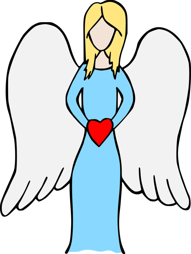 Angel Woman Wings Stickdatei – Weihnachten