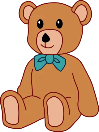 Teddy bear Stuffed toy Cartoon teddy bear Stickdatei