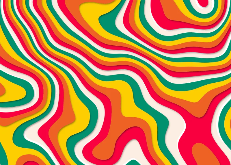 Abstract art Beautiful wallpaper Paper cutting Stickdatei – Natur