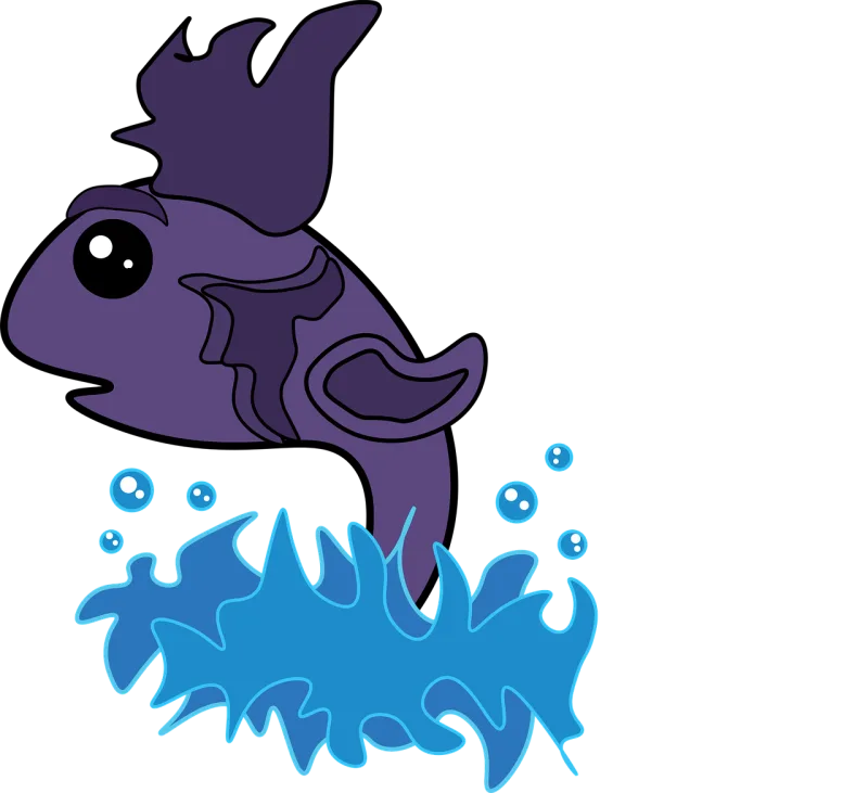 Fish Cartoon fish Icon Stickdatei – Tiere