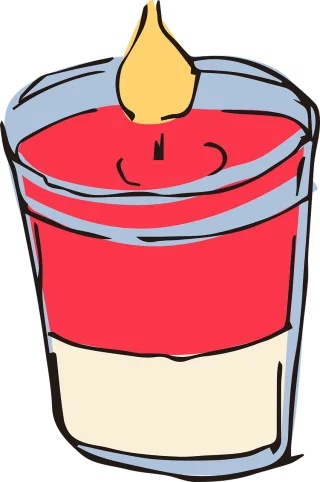 Candle Candlelight Clip art Stickdatei