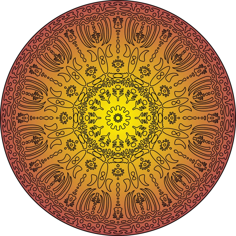 Floral Pattern Design Stickdatei – Blumen