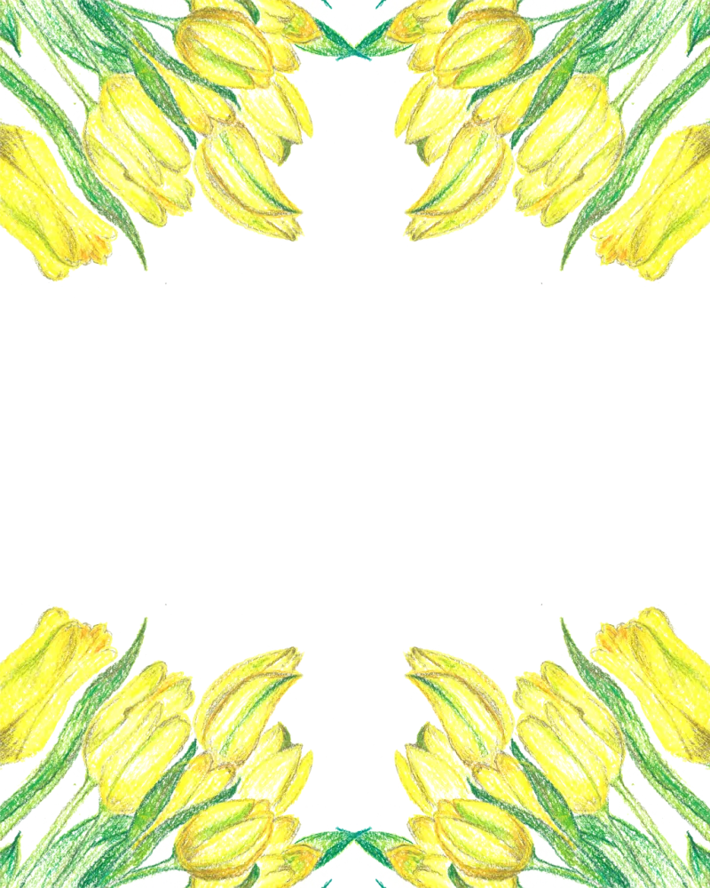 Tulips Bouquet Bloom Stickdatei – Blumen