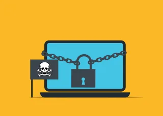 Malware Ransomware Scam Stickdatei