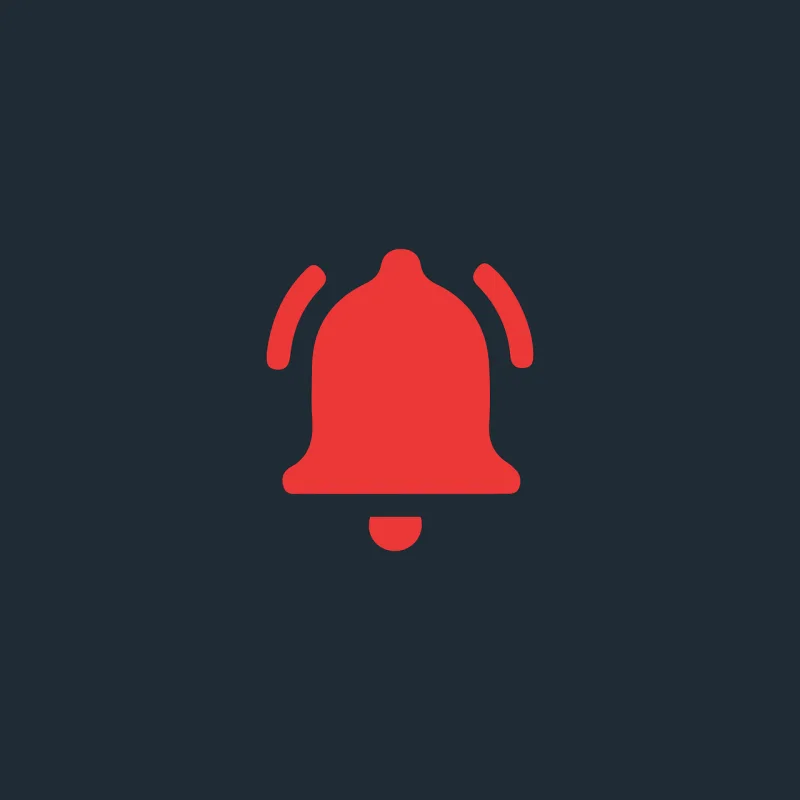 Bell icon Alert Icon Stickdatei – Weihnachten