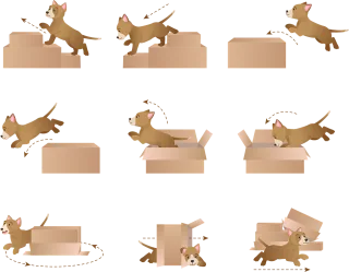 Education Learning language Prepositions of movement Stickdatei