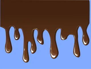Chocolate Dripping chocolate Confection Stickdatei