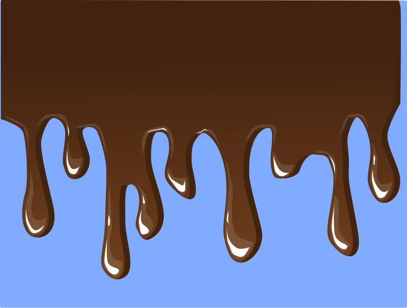 Chocolate Dripping chocolate Confection Stickdatei – Essen & Trinken