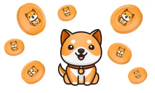 Cartoon Drawing Baby shiba Stickdatei