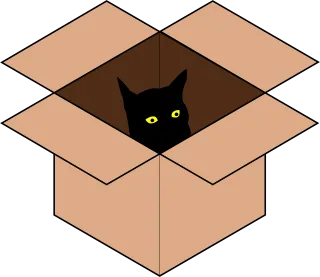 Cat Nature Box Stickdatei