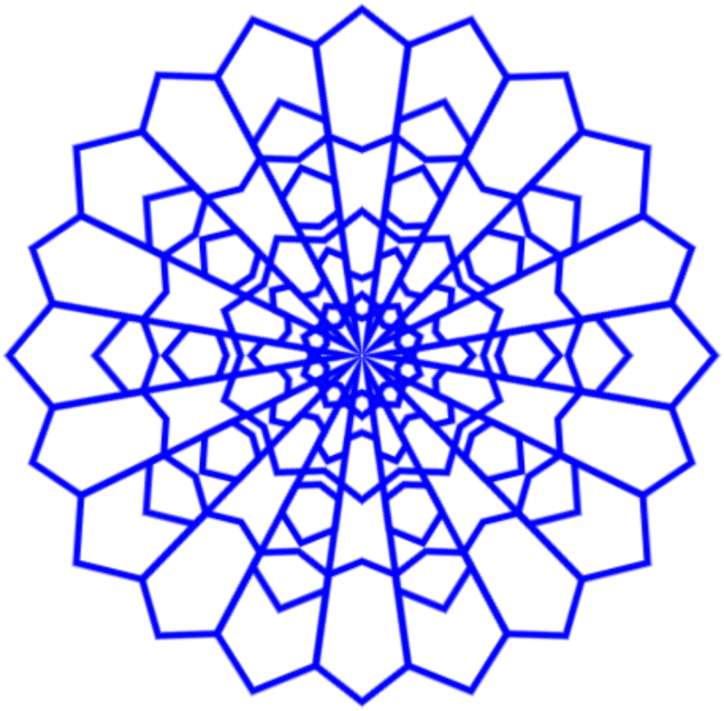 Mandala Abstract Ornamental Stickdatei – Weihnachten