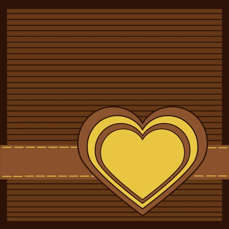 Heart Card Invitation Stickdatei – Herzen & Liebe