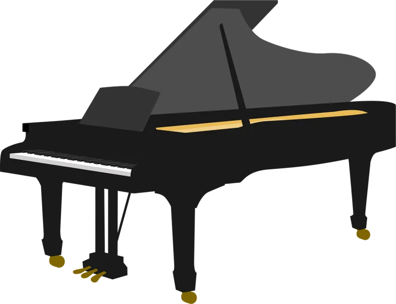 Instrument Piano Music Stickdatei – Musik