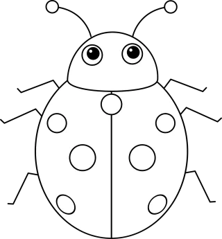 Insect Ladybug Entomology Stickdatei