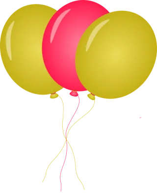 Balloons Celebration Happy birthday Stickdatei