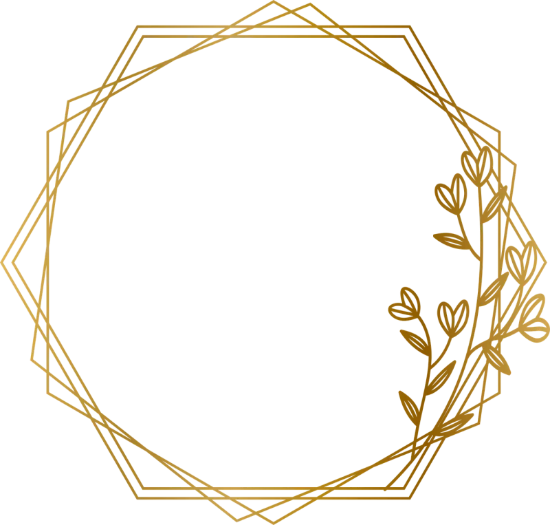Flower Frame Floral Stickdatei – Weihnachten